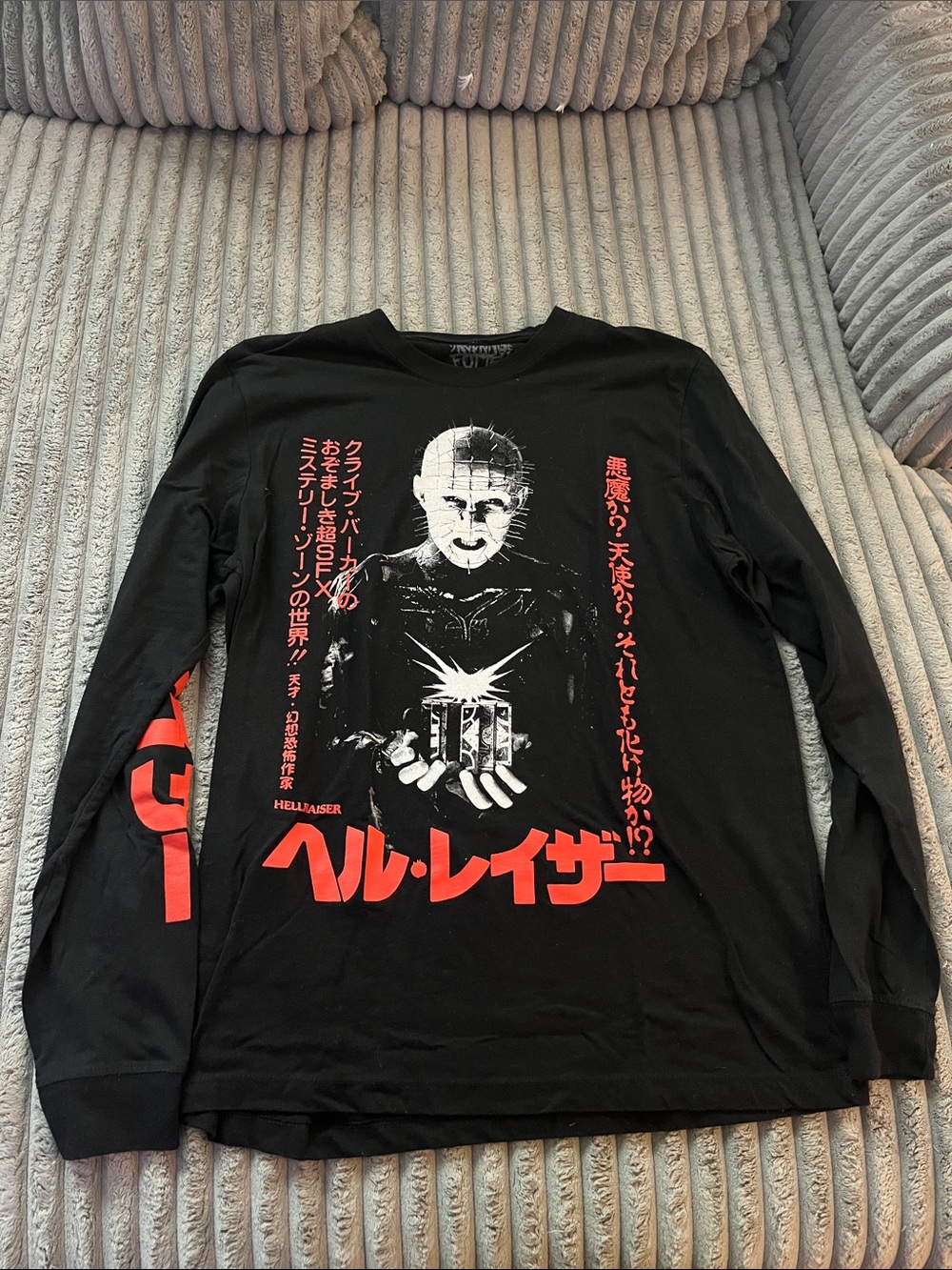 Rucking Fotten Black Hellraiser Graphic Long-Sleeve Shirt